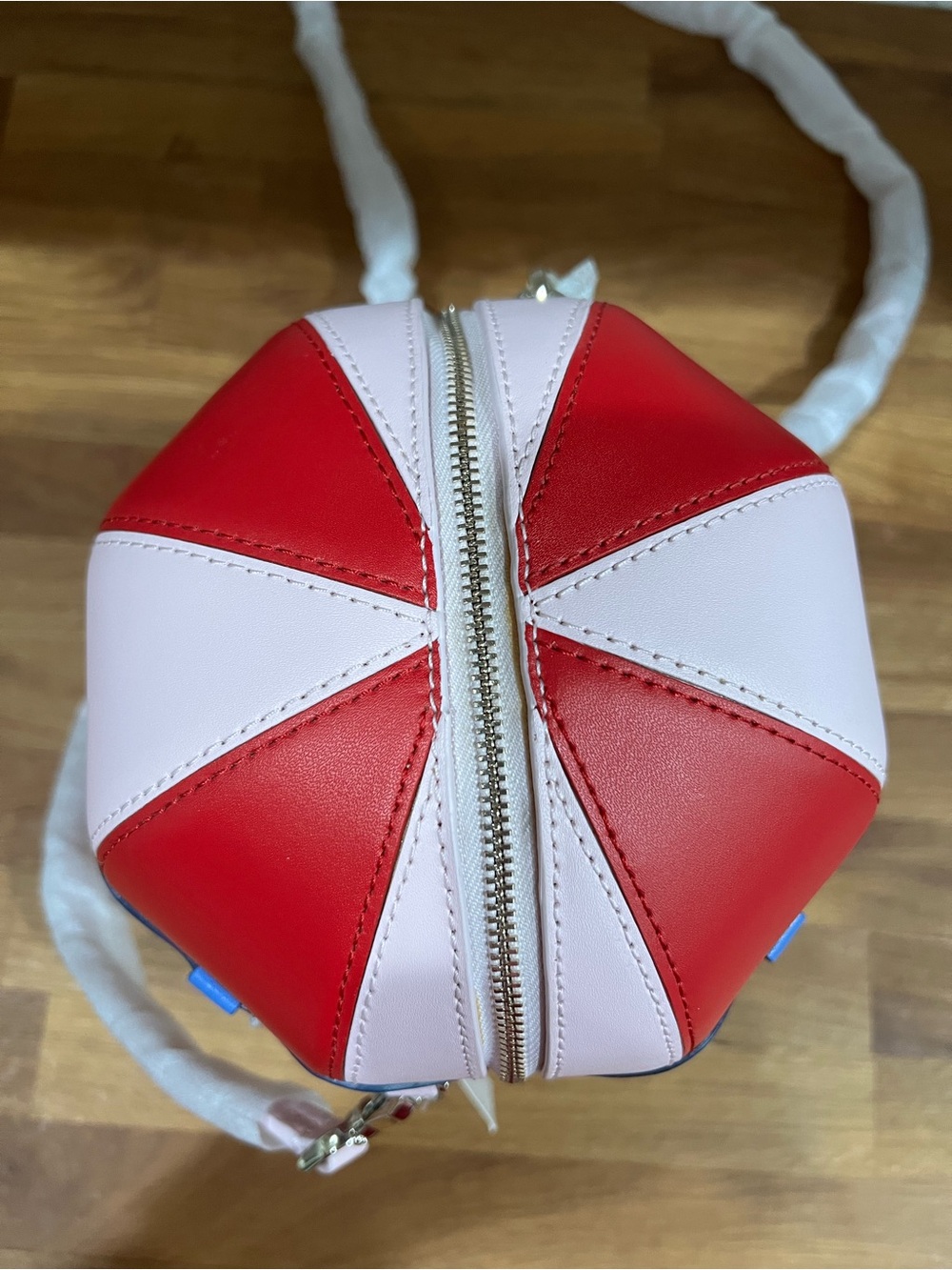 Kate Spade New York Up Up & Away Hot Air Balloon Leather Crossbody Bag NWT - Picture 7 of 15